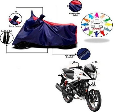 DeepShakshi AUTOMOTIVE Waterproof Two Wheeler Cover for Hero(Ignitor, Blue, Red)