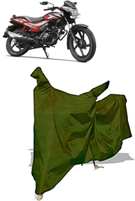 Amexride Two Wheeler Cover for TVS(Star City Plus, Maroon)