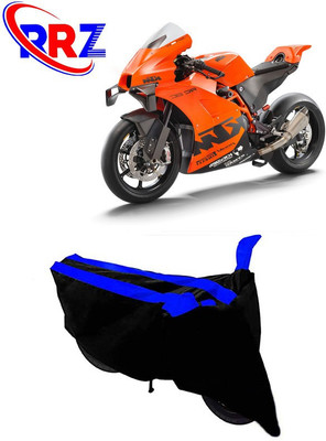 RRZ Waterproof Two Wheeler Cover for Ducati(SuperSport, Black, Blue)