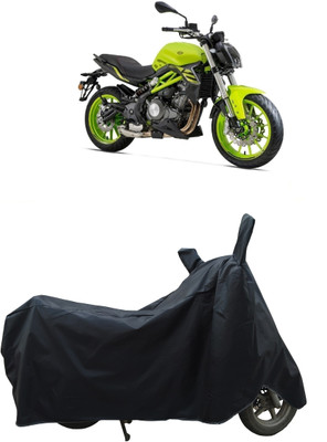 Coxtor Waterproof Two Wheeler Cover for Benelli(302 S, Black)