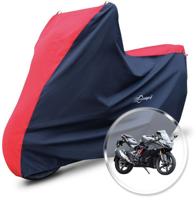 Neodrift Two Wheeler Cover for TVS(Apache RR 310, Red, Black)