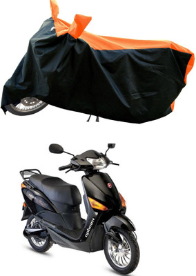 DeepShakshi AUTOMOTIVE Waterproof Two Wheeler Cover for Hero(Electric Optima DX, Orange)