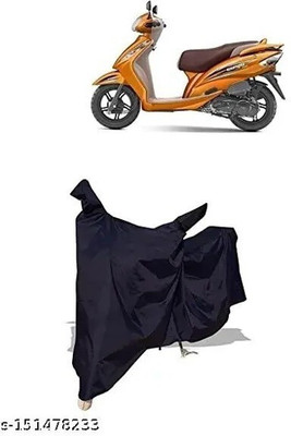 DeepShakshi AUTOMOTIVE Waterproof Two Wheeler Cover for Hero(Activa 6G, Black)