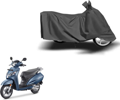 FKOK Waterproof Two Wheeler Cover for Honda(Activa 125, Grey)