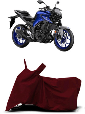 VESMEI Two Wheeler Cover for Yamaha(MT 03, Red)