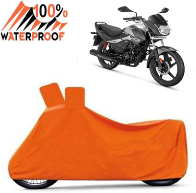 Autoinnovation Waterproof Two Wheeler Cover for Hero(Passion Pro, Orange)