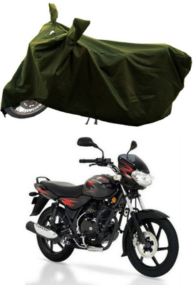 GROFATIK Two Wheeler Cover for Bajaj(Discover 125 DTS-i, Green)