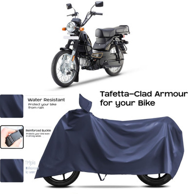 WMIZEXA Two Wheeler Cover for TVS(XL 100 Heavy Duty BS6, Blue)