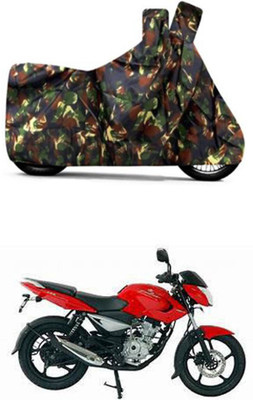 DeepShakshi AUTOMOTIVE Waterproof Two Wheeler Cover for Bajaj(Pulsar 135 LS DTS-i, Multicolor)