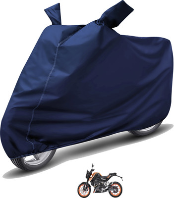 Caronix Waterproof Two Wheeler Cover for KTM(125 Duke, Blue)