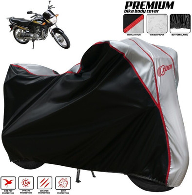 xodi Waterproof Two Wheeler Cover for Hero(Passion Xpro, Silver, Black)