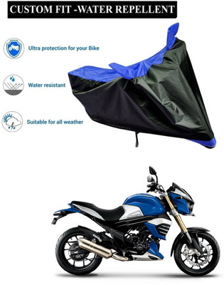 GOSHIV-car and bike accessories Waterproof Two Wheeler Cover for Mahindra(Blue)