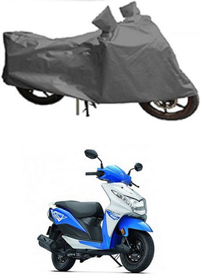 Mdstar Waterproof Two Wheeler Cover for Honda(Dio, Grey)