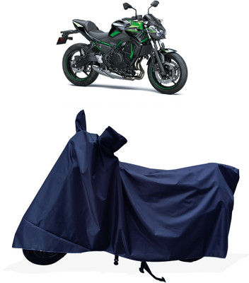 Tricway Two Wheeler Cover for Kawasaki(Z650 BS6, Blue)