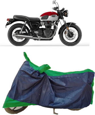 AutoFave Two Wheeler Cover for Triumph(Bonneville T100, Multicolor)