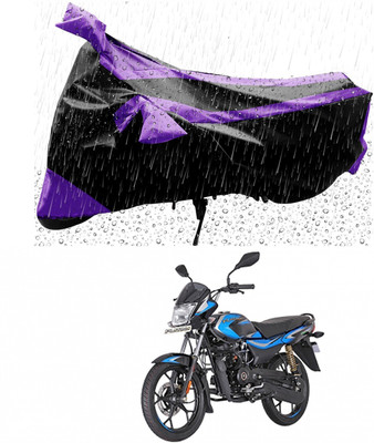 MWBB Waterproof Two Wheeler Cover for Bajaj(Platina 110 H-Gear, Black)