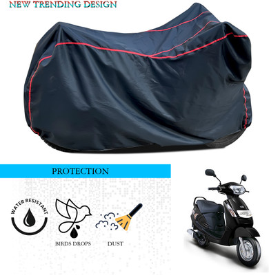 ANTHUB Waterproof Two Wheeler Cover for Mahindra(Duro DZ, Black)
