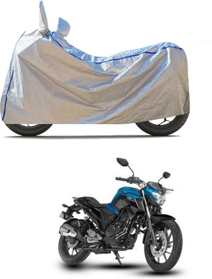 PAGORA Waterproof Two Wheeler Cover for Yamaha(FZ, Silver)