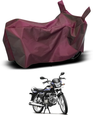 CODOKI Waterproof Two Wheeler Cover for Hero(Splendor PRO, Maroon)