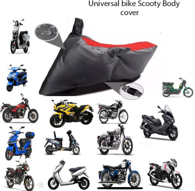 EGLA Waterproof Two Wheeler Cover for Piaggio(BS6, Grey)