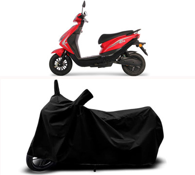 RABABLI Waterproof Two Wheeler Cover for Ampere(REO BS6, Black)