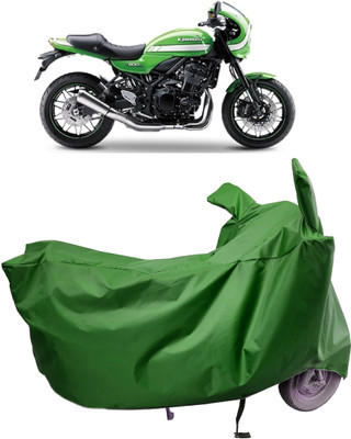 Amexride Two Wheeler Cover for Kawasaki(Z900 RS Cafe Racer, Maroon)