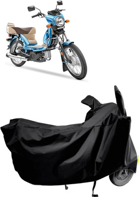 Amexride Two Wheeler Cover for TVS(XL 100 Comfort BS6, Black)