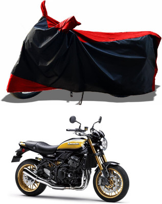 AESTRYD Two Wheeler Cover for Kawasaki(Z900RS, Red)