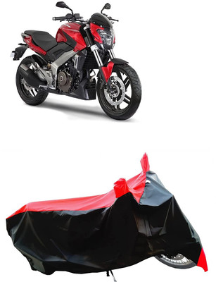 KEDIT Two Wheeler Cover for Bajaj(Pulsar 250, Red)