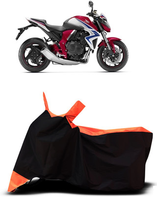 VESMEI Two Wheeler Cover for Honda(CB 1000R, Orange)
