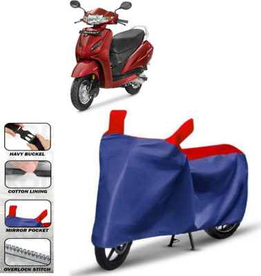 WMIZEXA Two Wheeler Cover for Universal For Bike(Red)