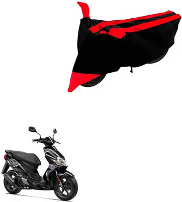 DeepShakshi AUTOMOTIVE Two Wheeler Cover for Yamaha(Jog R, Black, Red)