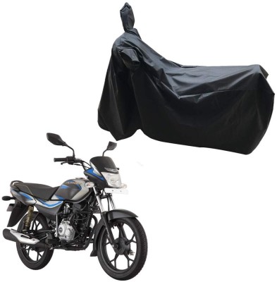 AASHTIK MART Two Wheeler Cover for Bajaj(Platina, Black)