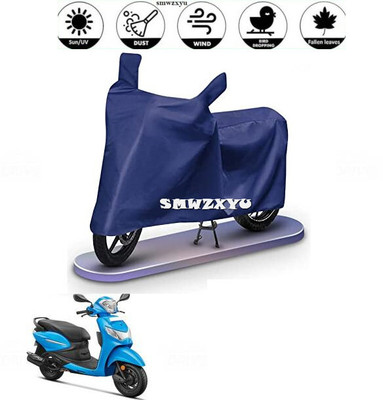 DeepShakshi AUTOMOTIVE Waterproof Two Wheeler Cover for Hero(Electric AXLHE-20, Blue)