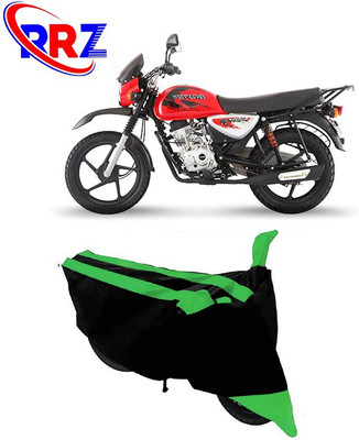 RRZ Waterproof Two Wheeler Cover for Bajaj(Boxer, Black, Green)