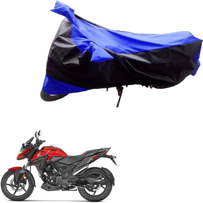 DeepShakshi AUTOMOTIVE Waterproof Two Wheeler Cover for Honda(Black, Blue)