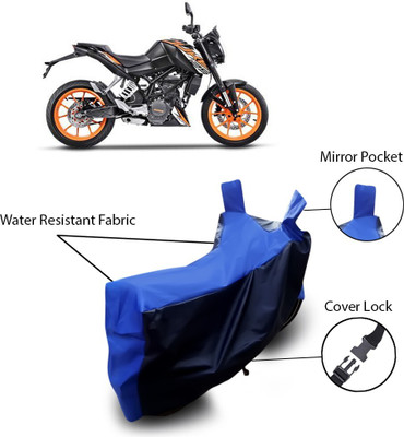 THE REAL ARV Waterproof Two Wheeler Cover for KTM(Blue)