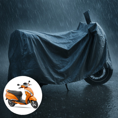 PAGORA Waterproof Two Wheeler Cover for TVS(Jupiter 125, Grey)
