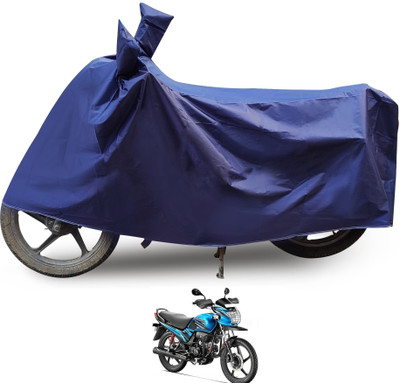 MOCKHE Two Wheeler Cover for Hero(Passion Pro, Blue)