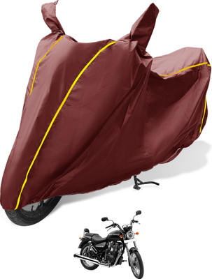 Auto Hub Waterproof Two Wheeler Cover for Royal Enfield(Thunderbird 350, Maroon)