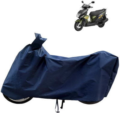 Horseyaart Waterproof Two Wheeler Cover for Yamaha(Cygnus Ray ZR BS6, Blue)