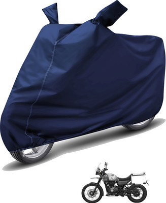 Auto Hub Waterproof Two Wheeler Cover for Royal Enfield(Himalayan, Blue)