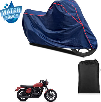 PAGORA Waterproof Two Wheeler Cover for JAWA(42 BS6, Blue)