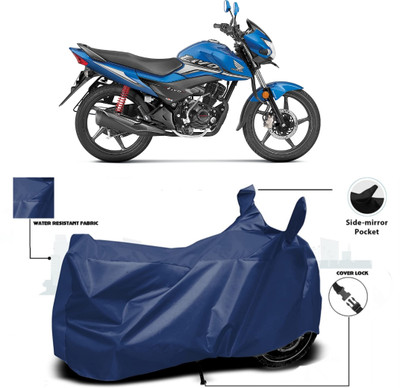 WMIZEXA Waterproof Two Wheeler Cover for Universal For Bike(Livo, Blue)