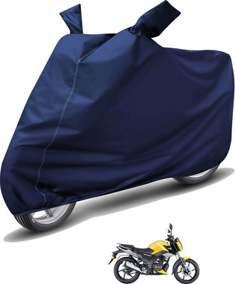 Caronix Waterproof Two Wheeler Cover for TVS(Raider, Blue)