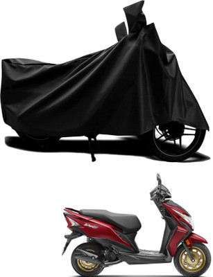 KEDIT Two Wheeler Cover for Honda(Deo, Black)