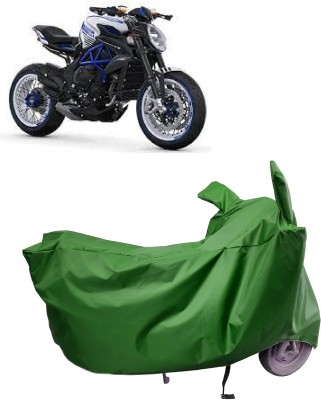 Amexride Two Wheeler Cover for MV Agusta(Dragster800 RR, Maroon)