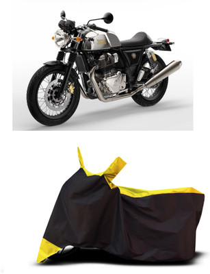 VESMEI Two Wheeler Cover for Royal Enfield(Continental GT 650, Yellow)