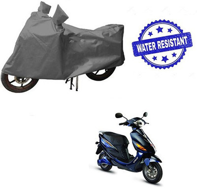 DeepShakshi AUTOMOTIVE Waterproof Two Wheeler Cover for Hero(Electric Cruz, Grey)
