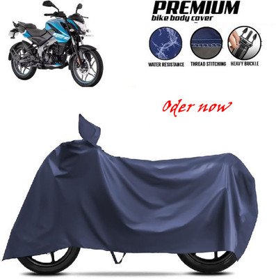 smwzxyu Waterproof Two Wheeler Cover for Bajaj(Pulsar NS125, Blue)